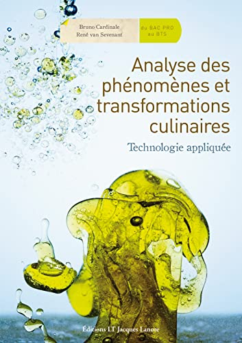 Analyse des phénomènes et transformations culinaires