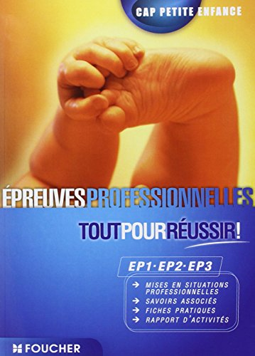 Épeuves professionnelles EP1, EP2, EP3