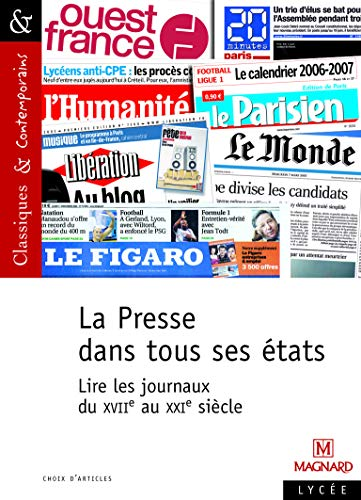 La presse dans tous ses états