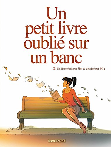 Un petit livre oublié sur un banc