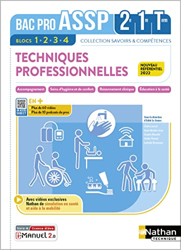 Techniques professionnelles : accompagnement, soins d'hygiène et de confort, raisonnement clinique, éducation à la santé