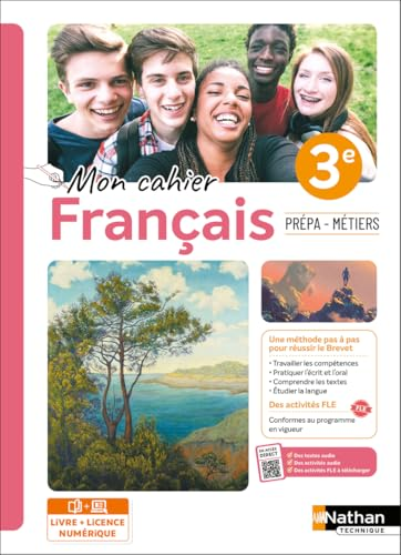 Mon cahier fran&ccedil;ais