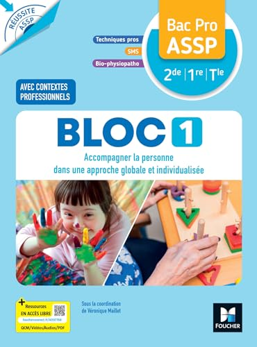 Bloc 1, Accompagner la personne dans une approche globale et individualis&eacute;e, Bac Pro ASSP 2de 1re Tle