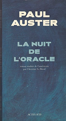 La nuit de l'oracle