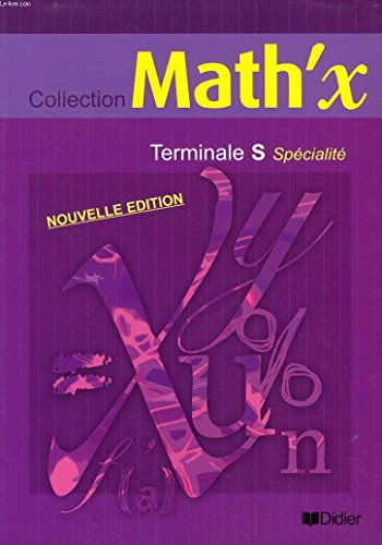 Math'x Terminale S spécialité