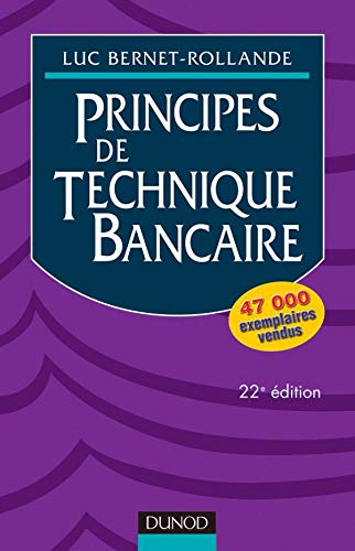 Principes de technique bancaire