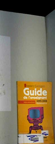 Guide de l'enseignant 2005-5006