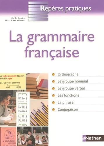 La grammaire française