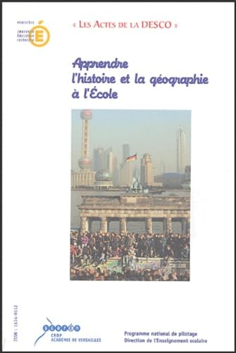 Apprendre l'histoire et la géographie à l'école