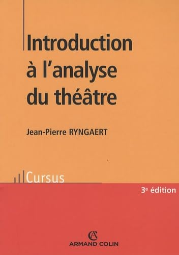 Introduction à l'analyse du théâtre