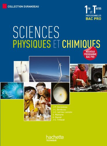 Sciences physiques et chimiques