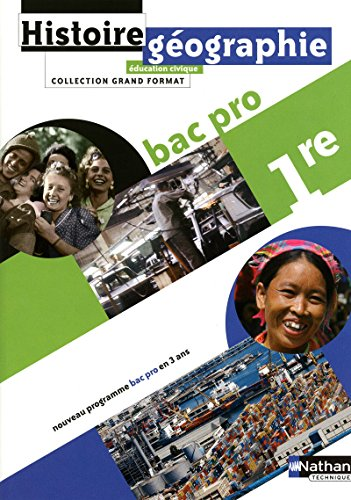 Histoire géographie, 1re bac pro