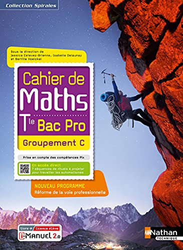 Cahier de Maths Tle Bac Pro